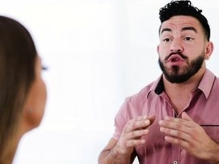 Latina mom offers to choke over the bullys big cock