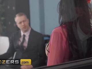 Gorgeous Clea Gaultier DP fucked in the office