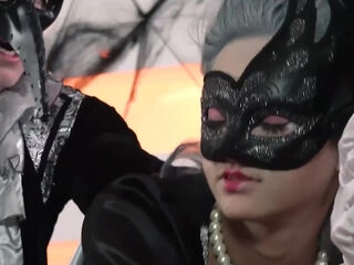 Kinky In-Laws! Rough halloween orgasm for beloved stepdaughter