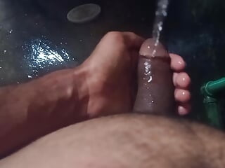 Water fall handjob