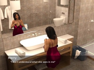 'HOT WIFE. Sexy Milf Stucked In The Shower-Ep 18'