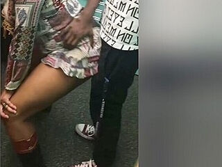 Ebony Thot Taking Backshots In A Stockroom From Employee