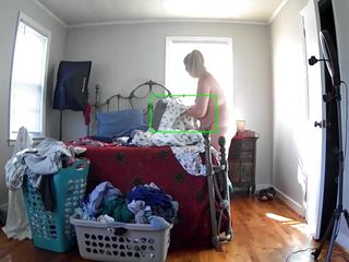 Caught My Hot Momma Doing Laundry!