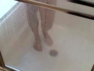 Zoey Andrews HQ In shower Hot bbc on floor Watched by Her