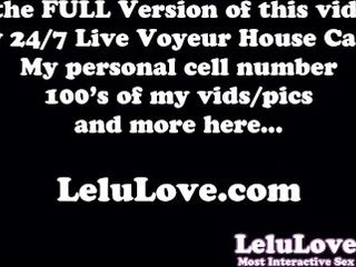 'Lelu Love revealing last chapter of pregnancy scare results and foot/heels closeups catsuit & cuckolding JOI and more...'