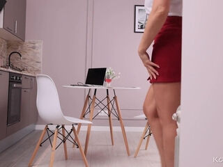 Glamorous Fake Boobs MILF Moon Flower in a Hot Session, Adults Only