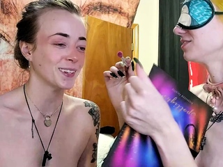 Teen and mature lesbians licking hungry snatches