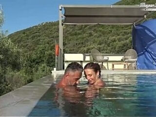 Behind The Scenes Of All Natural MILF Julia North Underwater Soft in the pool (1080)
