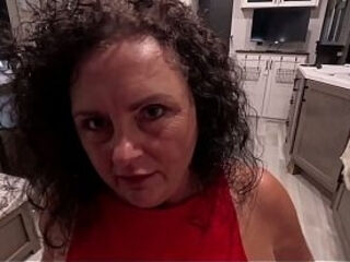 Ali Allure Models a Dress for Stepson TEASER - Watch Full on RED
