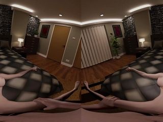 3D VR Pov, fucking my sexdoll, in 3D animated VR