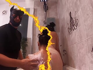 Femdom Slave Enjoys Her Piss Bathwater Real Orgasm Homemade Bath Amateur Couple Servitude Milf Stepmom