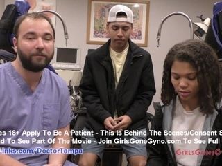 'Boyfriend Watches Michelle Anderson Gets Gyno Exam By Doctor Tampa & Nurse Destiny Cruz GirlsGoneGyn'