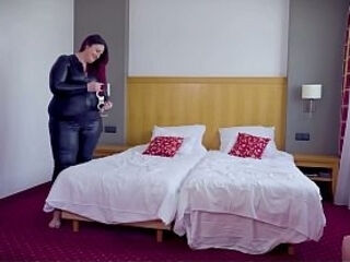 Catsuit Burglar Tied and Gagged by her captor EP