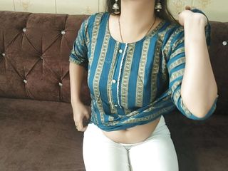 Step brother romance flirt with hot step sister and Real Orgasm During Hard Fucking in Hindi