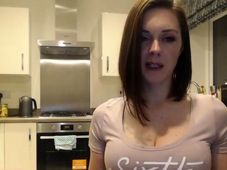 Big boobs milf masturbates with her dildo