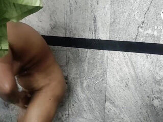 Indian Telugu hot wife bathing