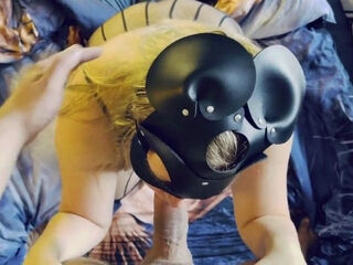 Sexy Mouse Blowjob Amateur Babe Swallows Cum