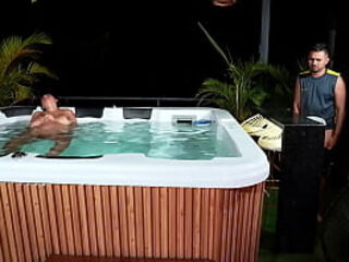 POOL TECHNICIAN GETS FUCKED BY A HORNY MILF - TOMMY MILLER