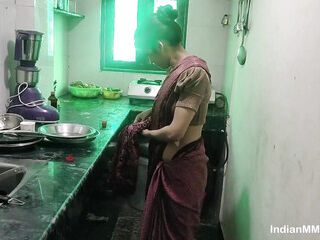 Indian Couple Fucking in Kitchen