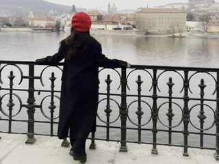 Yellow Bikini Tease: Petite's Intimate Indoor Ride