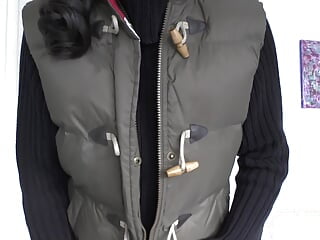 My Green Down Vest