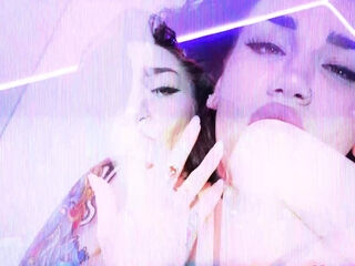 Inked Gothic Babe Nova Cane Is A Naughty Fucker