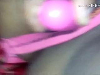 Indian mature desi XXL bodacious arse aunty have fun with wand fuck stick