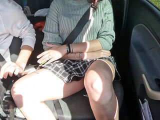Stepdaughter Alone in the Car with Perv Stepfather!