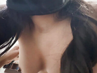 Desi stepsister caught watching ???? porn Desi stepsister hard fuck Hindi talk